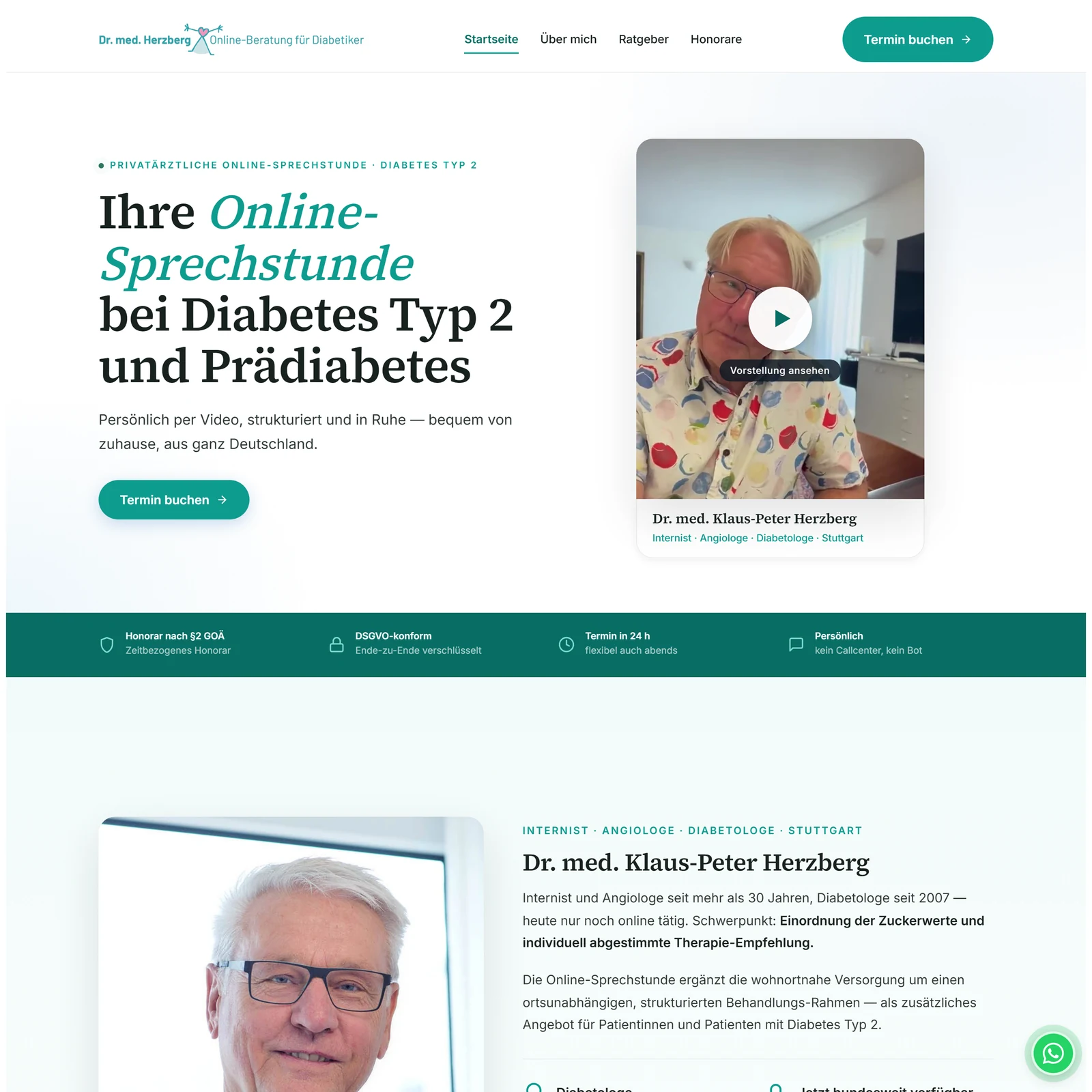Website von Herzberg
