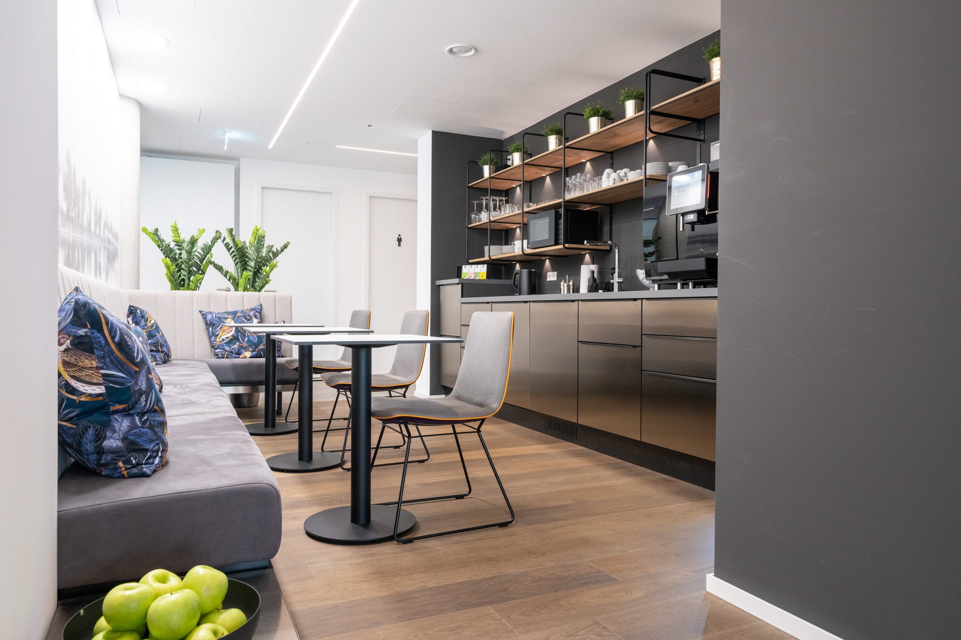 Bistro im acessio Studio Stuttgart